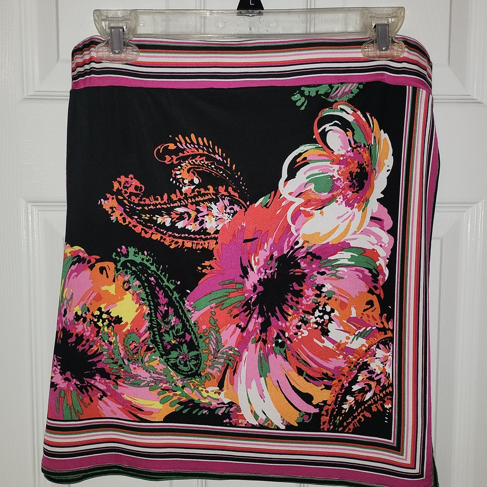Cache Multicolor Floral Top